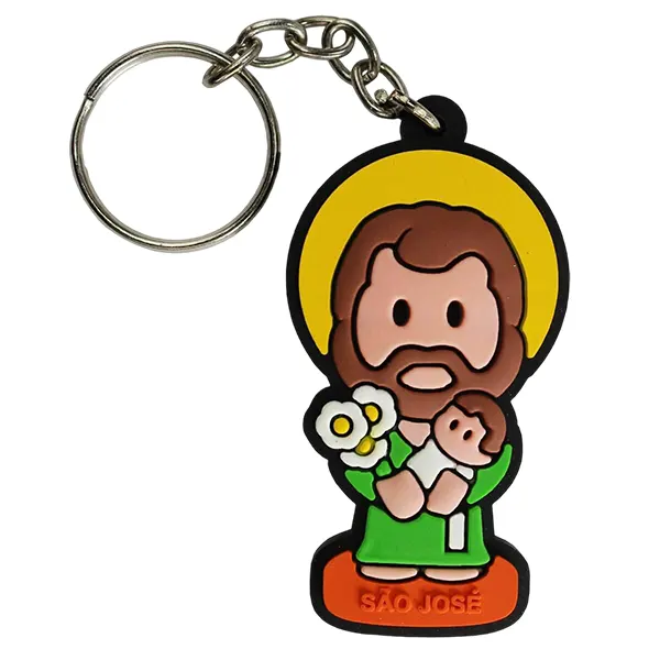 Chaveiro Infantil Emborrachado São José - 11528