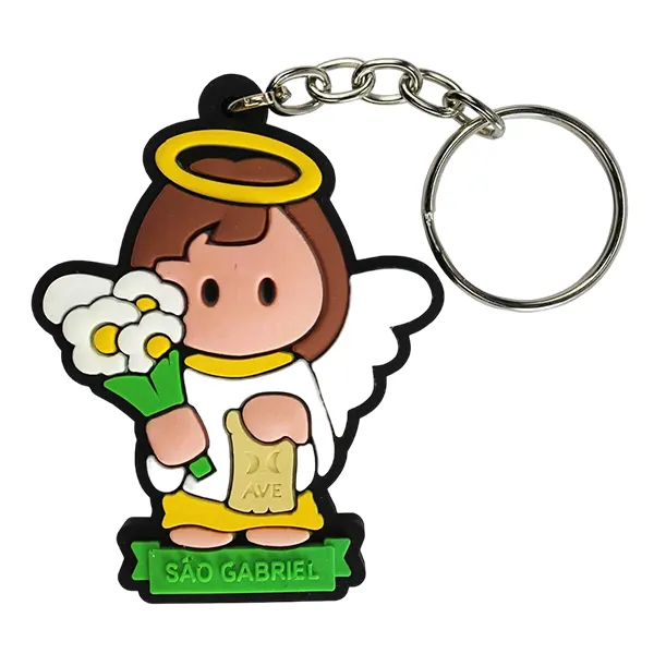Chaveiro Infantil Emborrachado São Gabriel - 7634